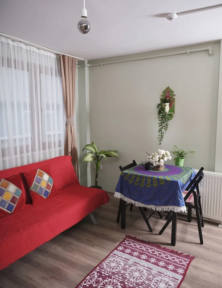 Comfort Apart Daire, 1 Çift Kişilik Yatak ve Çekyat, Mutfak