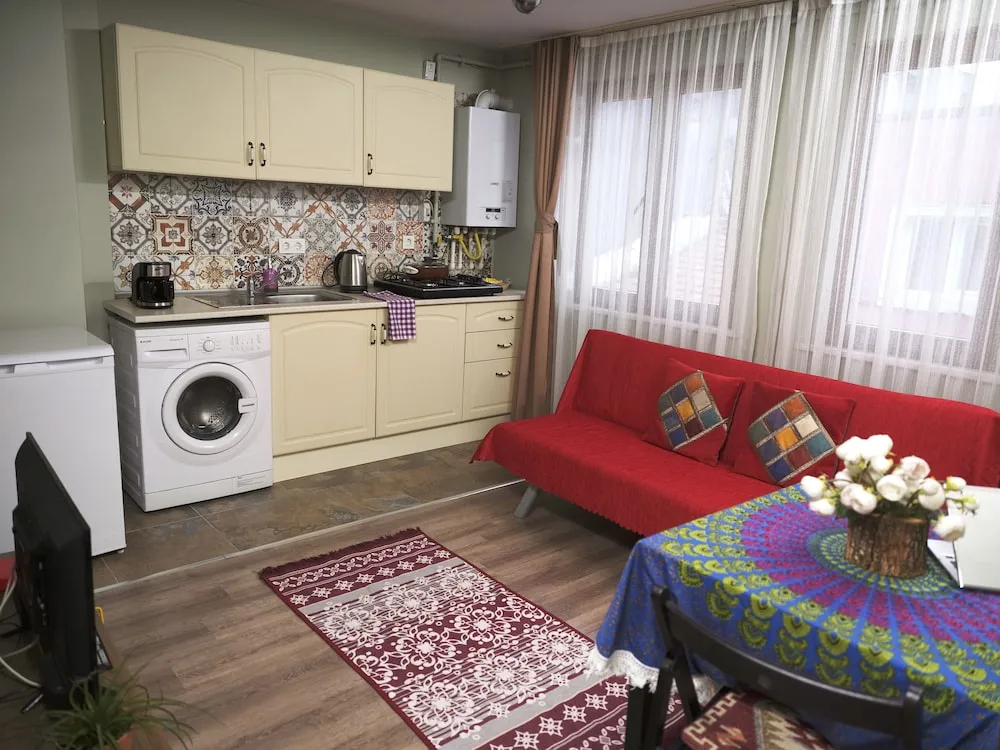 Comfort Apart Daire, 1 Çift Kişilik Yatak ve Çekyat, Mutfak