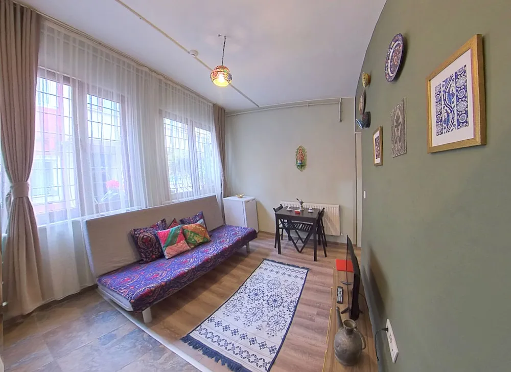 Comfort Apart Daire, 1 Çift Kişilik Yatak ve Çekyat, Mutfak