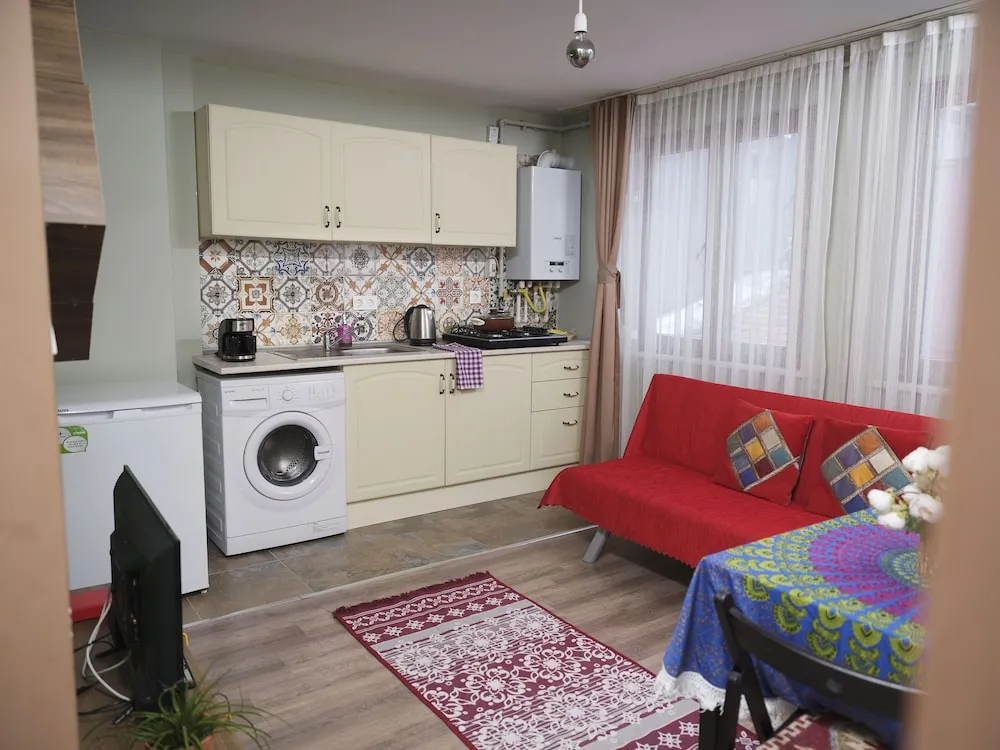 Comfort Apart Daire, 1 Çift Kişilik Yatak ve Çekyat, Mutfak