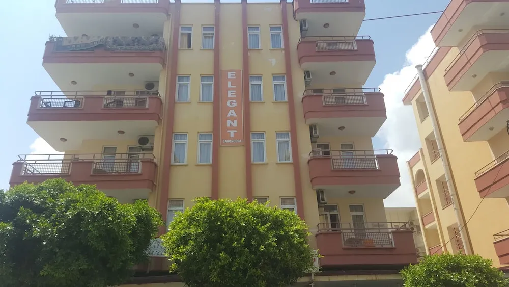 Konaklama yerinin ön cephesi