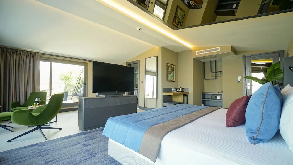 Panoramic Tek Büyük Yataklı Oda (Penthouse)