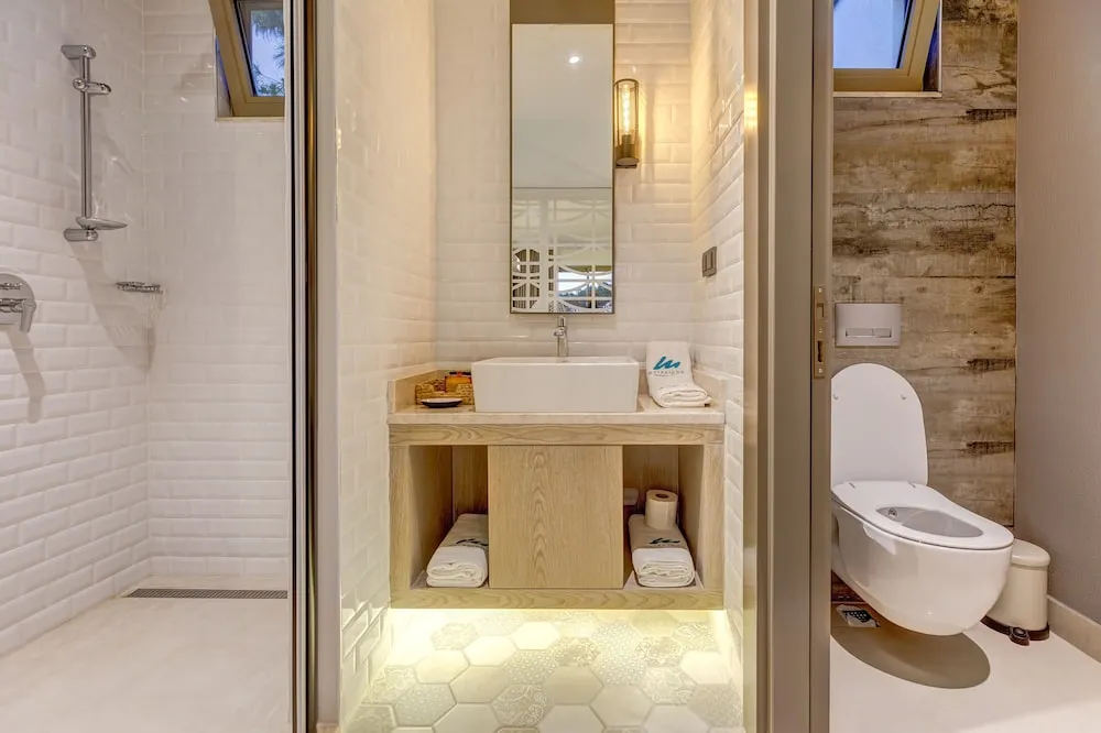 Deluxe Dört Kişilik Oda, Sıcak Su Küveti, Deniz Manzaralı