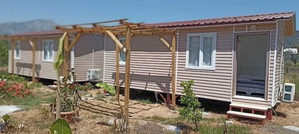 Basic Bungalov, 1 Yatak Odası, Bahçe Manzaralı, Bahçeli