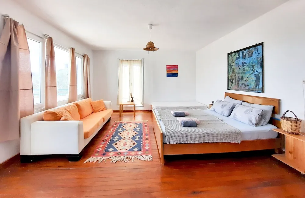 Design İki Ayrı Yataklı Oda, Veranda, Deniz Manzaralı