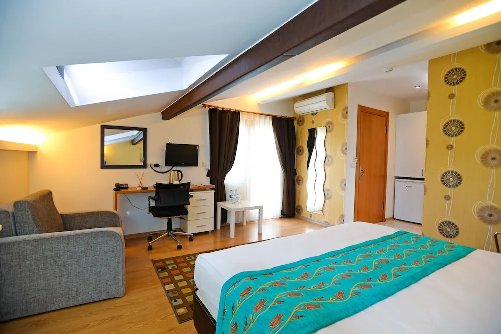 Deluxe Tek Büyük Yataklı Oda, Teras