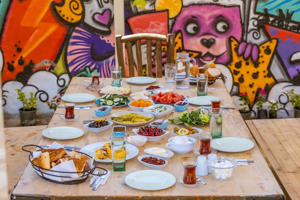 Kahvaltı alanı