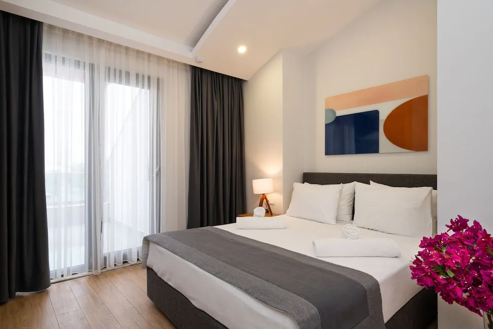 Dubleks, 1 Çift Kişilik Yatak ve Çekyat, Havuz Manzaralı