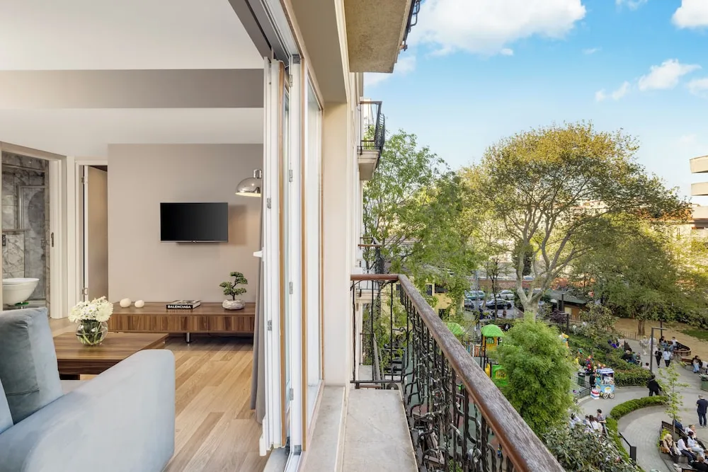 Balkon manzarası