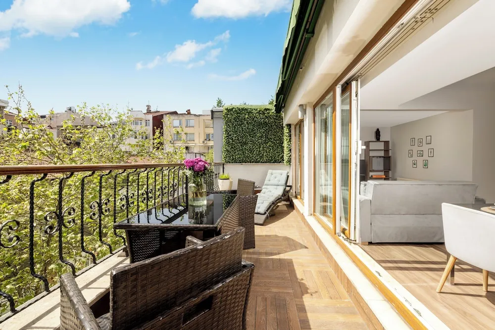 Balkon manzarası