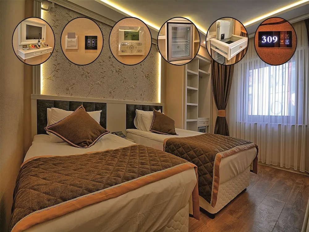Deluxe Tek Büyük veya İki Ayrı Yataklı Oda, 2 Tek Kişilik Yatak, Sigara İçilmez