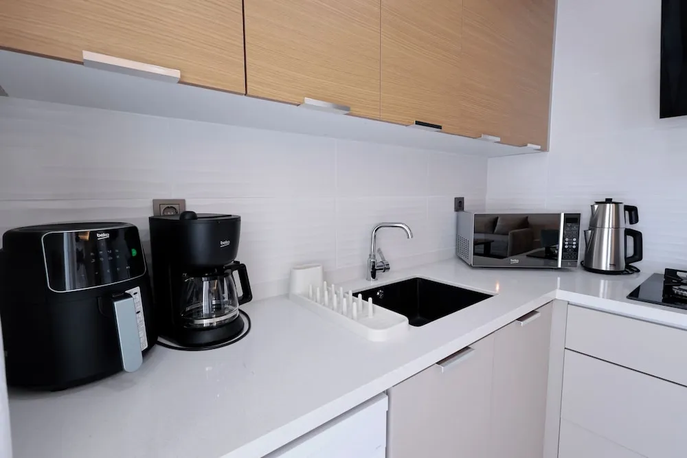Deluxe Apart Daire, 1 Çift Kişilik Yatak ve Çekyat, Havuz Manzaralı