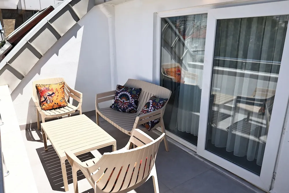 Deluxe Apart Daire, 1 Çift Kişilik Yatak ve Çekyat, Şehir Manzaralı