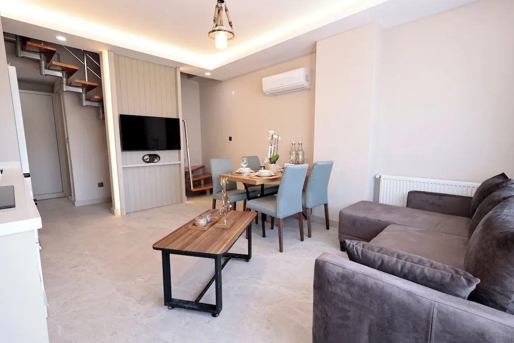 Luxury Dubleks, Birden Çok Yatak Odası, Sıcak Su Küveti, Dağ Manzaralı