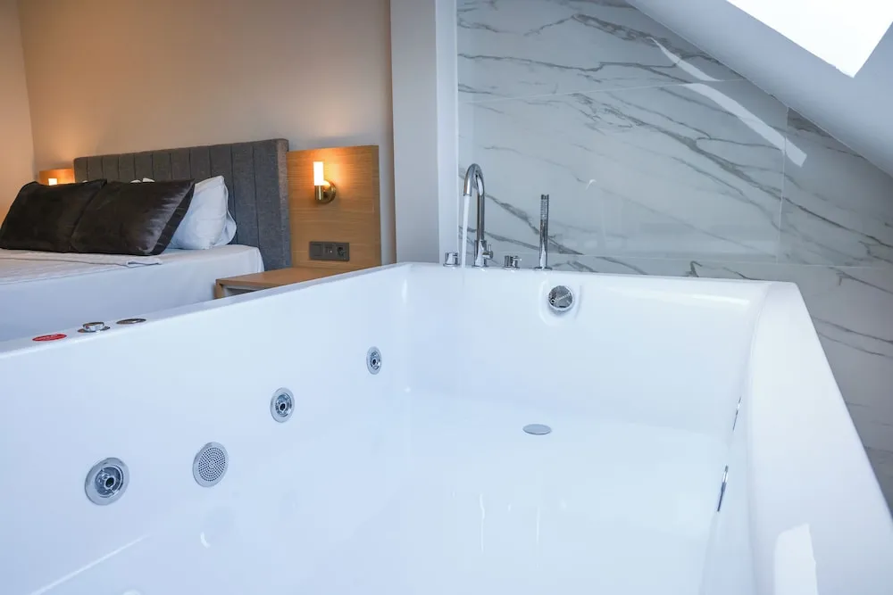 Luxury Daire, 1 Çift Kişilik Yatak ve Çekyat, Sıcak Su Küveti, Deniz Manzaralı