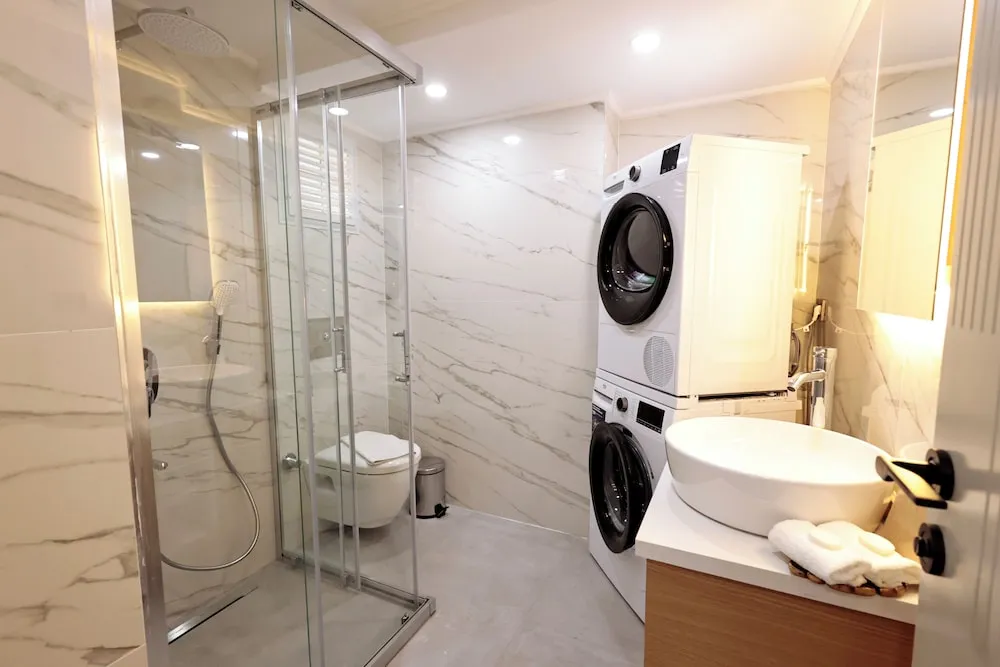 Luxury Daire, 1 Çift Kişilik Yatak ve Çekyat, Sıcak Su Küveti, Deniz Manzaralı