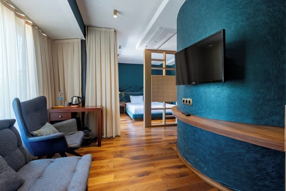 Deluxe Tek Büyük Yataklı Oda, 1 Yatak Odası, Şehir Manzaralı