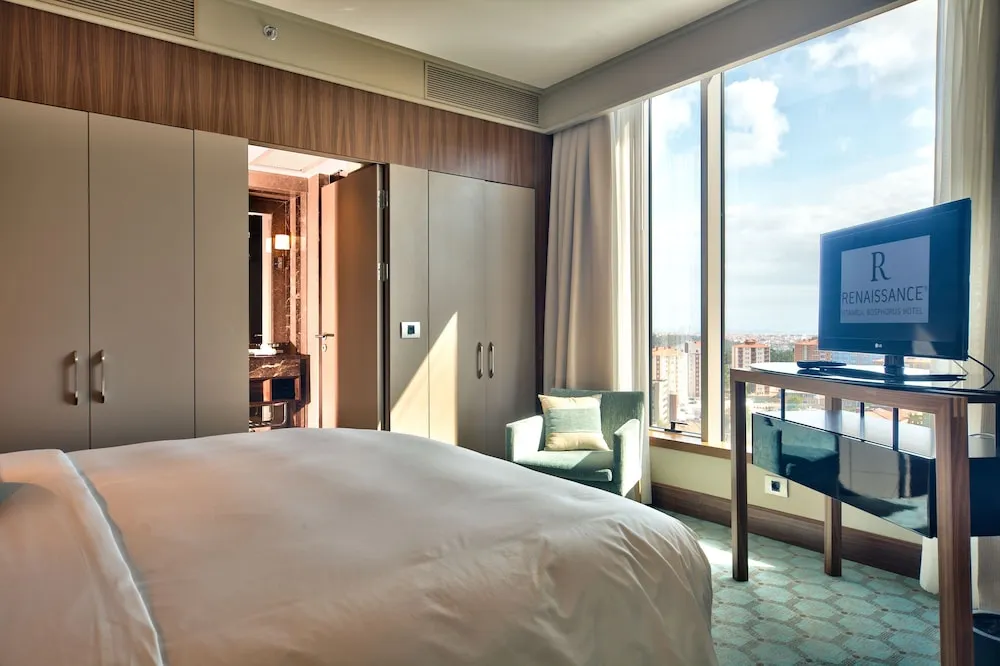 Junior Suite, 1 King Size Bed, Partial Sea View