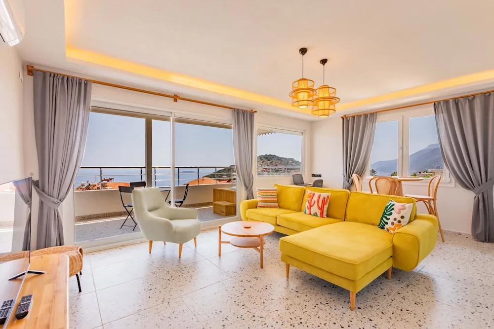 Premium Daire, 1 Yatak Odası, Deniz Manzaralı