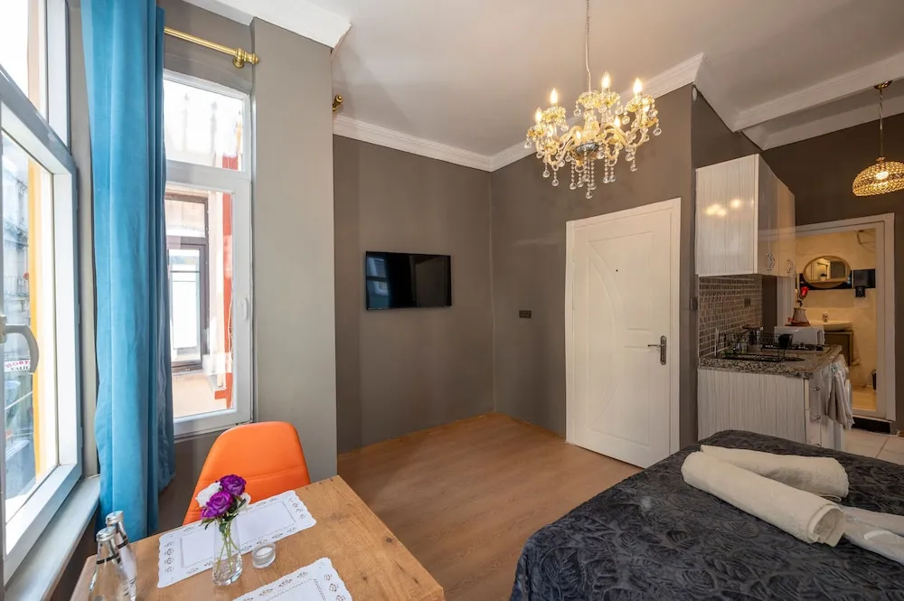 Business Apart Daire, 1 Büyük (Queen) Boy Yatak, Balkon