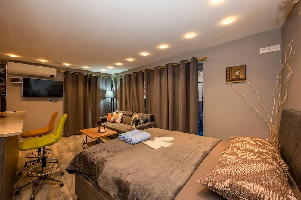 Business Apart Daire, 1 Büyük (Queen) Boy Yatak, Balkon