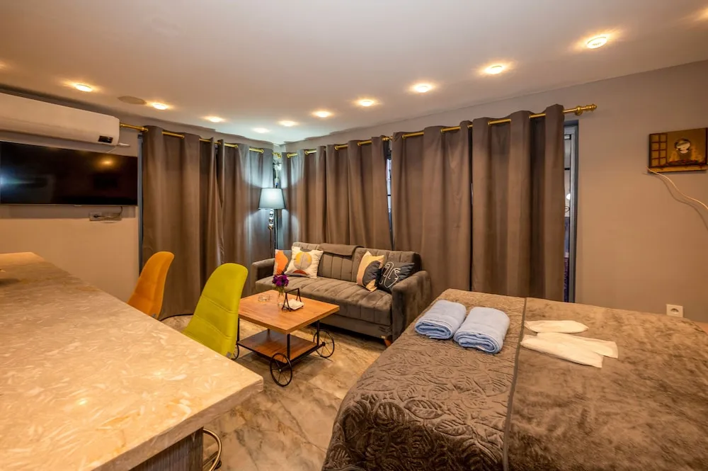 Business Apart Daire, 1 Büyük (Queen) Boy Yatak, Balkon