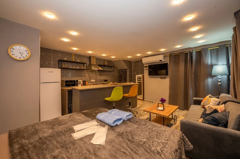 Business Apart Daire, 1 Büyük (Queen) Boy Yatak, Balkon