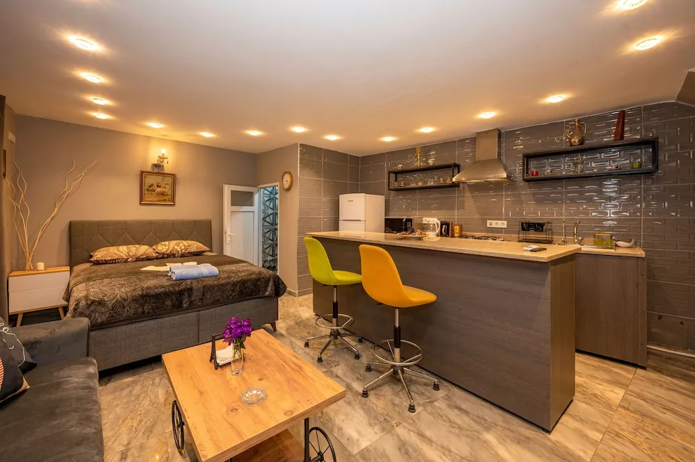 Business Apart Daire, 1 Büyük (Queen) Boy Yatak, Balkon