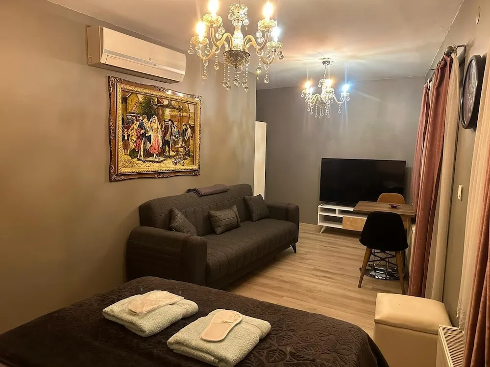 Business Apart Daire, 1 Büyük (Queen) Boy Yatak, Balkon