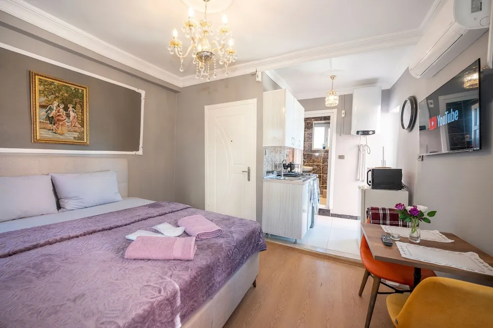 Business Apart Daire, 1 Büyük (Queen) Boy Yatak, Balkon