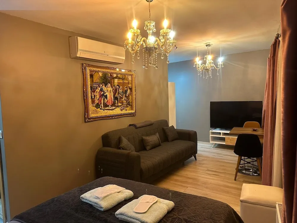 Business Apart Daire, 1 Büyük (Queen) Boy Yatak, Balkon