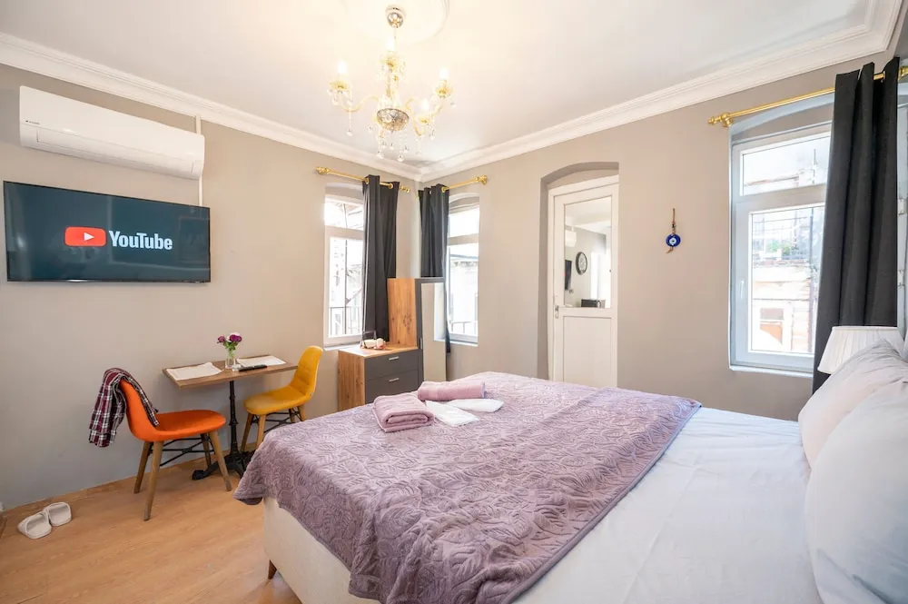 Business Apart Daire, 1 Büyük (Queen) Boy Yatak, Balkon