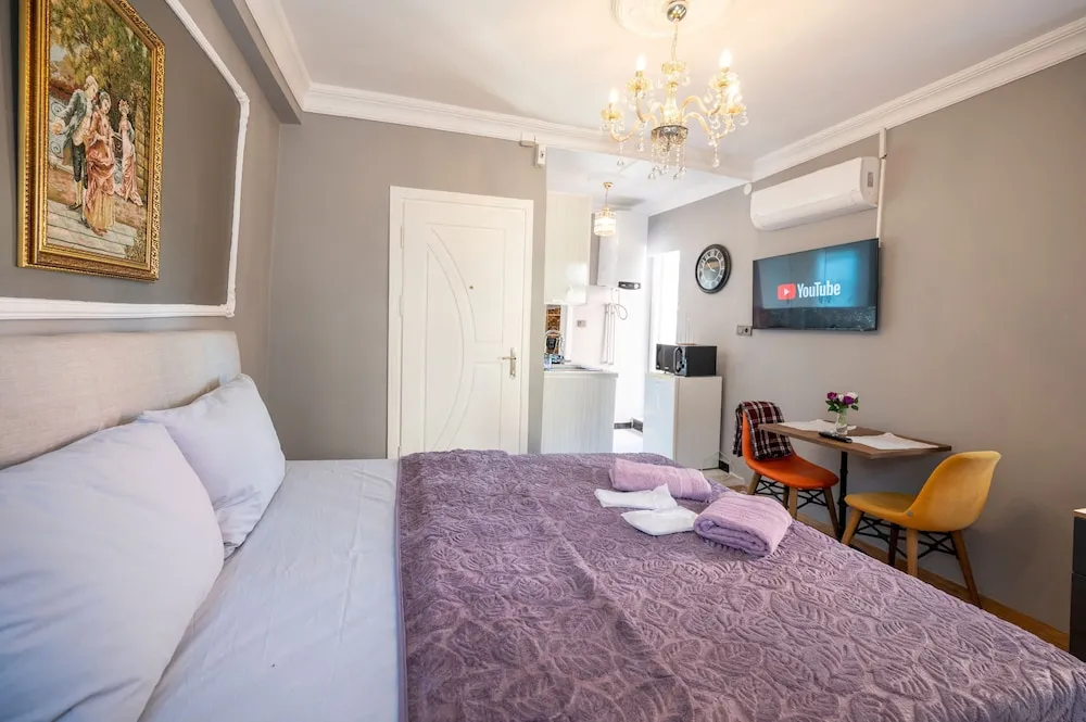 Business Apart Daire, 1 Büyük (Queen) Boy Yatak, Balkon