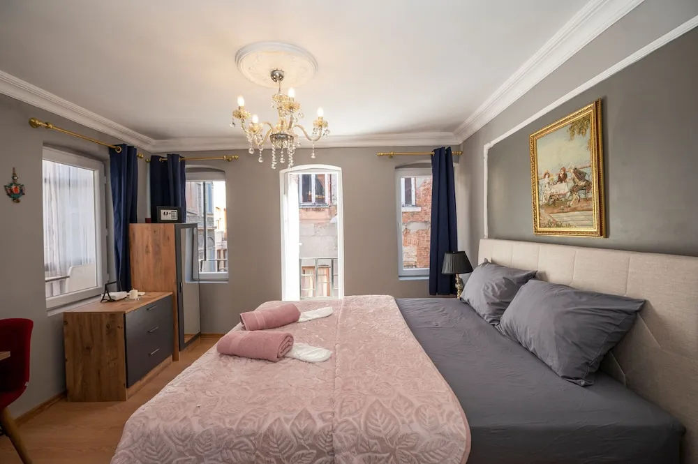 Business Apart Daire, 1 Büyük (Queen) Boy Yatak, Balkon