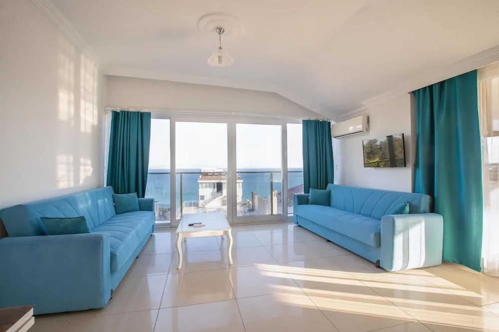 Çatı Katı Süiti (Penthouse), 2 Yatak Odası, Deniz Manzaralı