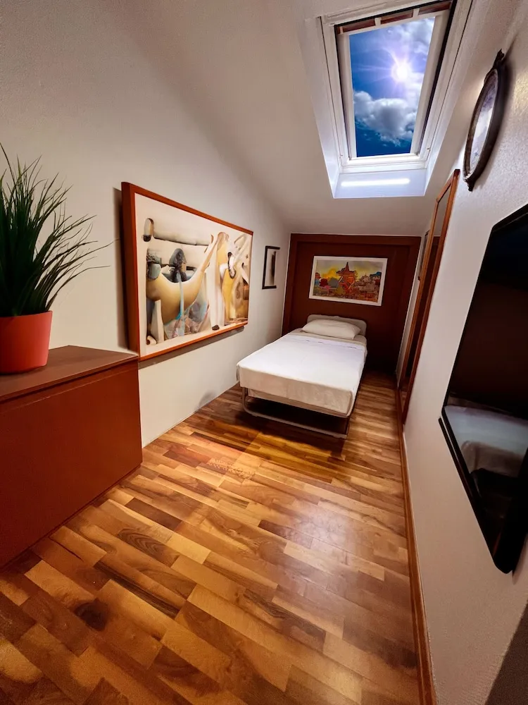 Panoramic Çatı Katı (Loft), 1 Çift Kişilik Yatak