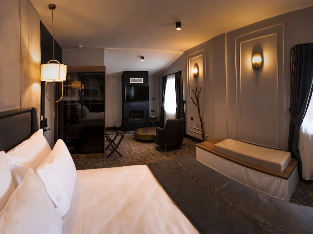 Luxury Oda, Şömine