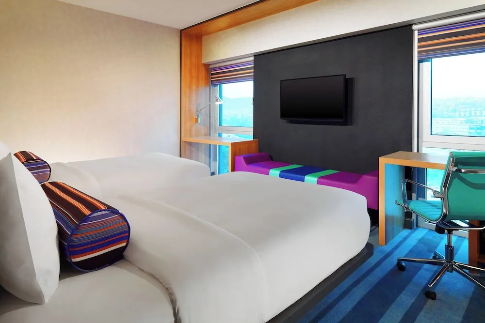 aloft, Oda, 2 Tek Kişilik Yatak, Sigara İçilmez
