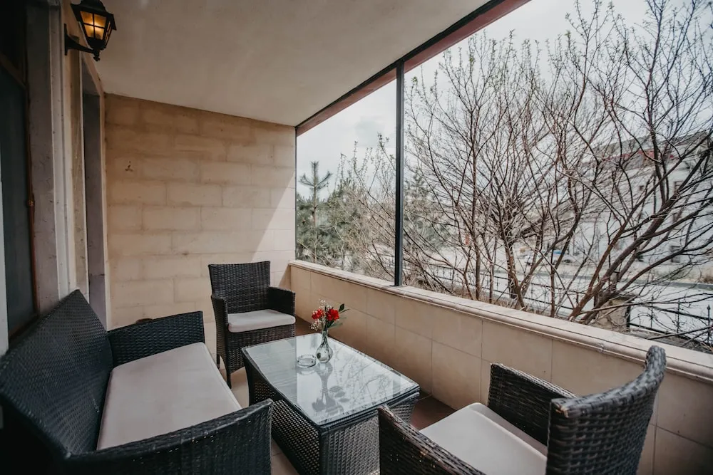 Deluxe Triple Stone Room with Private Balcony