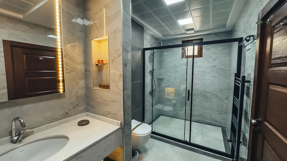 Deluxe Triple Stone Room with Private Balcony