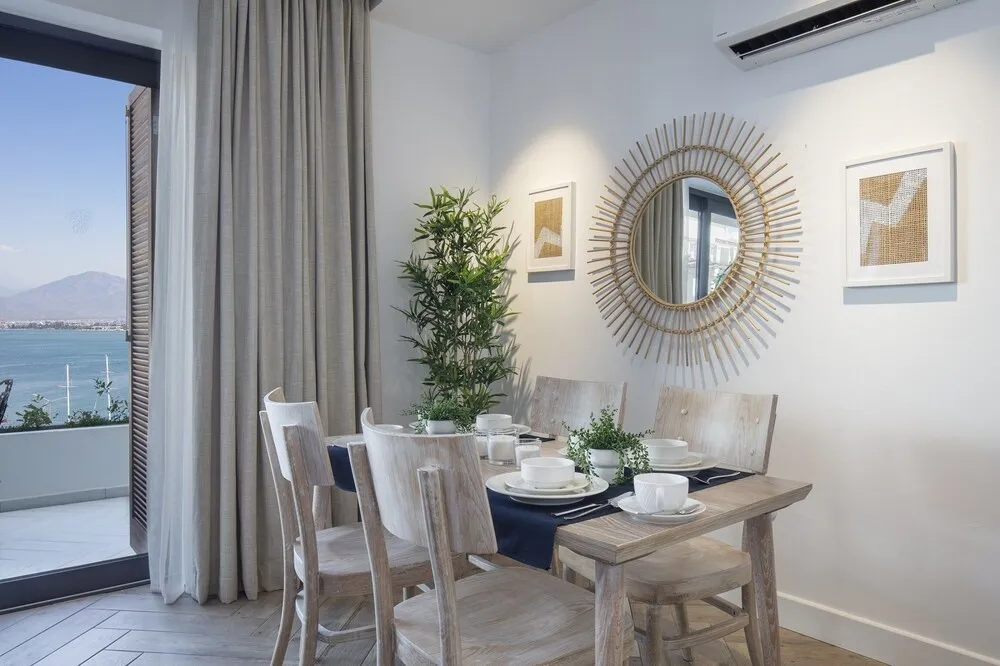 Deluxe Stüdyo Süit, 2 Yatak Odası, Liman Manzaralı, Denize Bakan