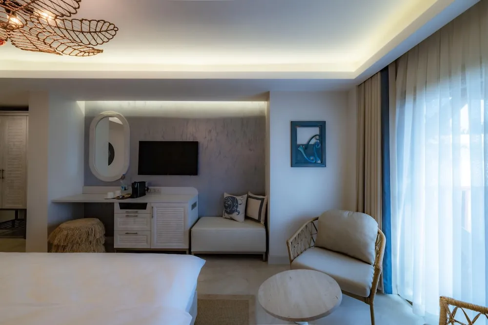 Deluxe Tek Büyük veya İki Ayrı Yataklı Oda, 1 Yatak Odası, Sigara İçilmez, Bahçe Manzaralı