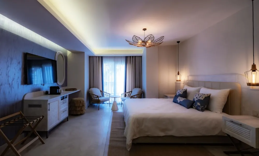 Deluxe Tek Büyük veya İki Ayrı Yataklı Oda, 1 Yatak Odası, Sigara İçilmez, Bahçe Manzaralı