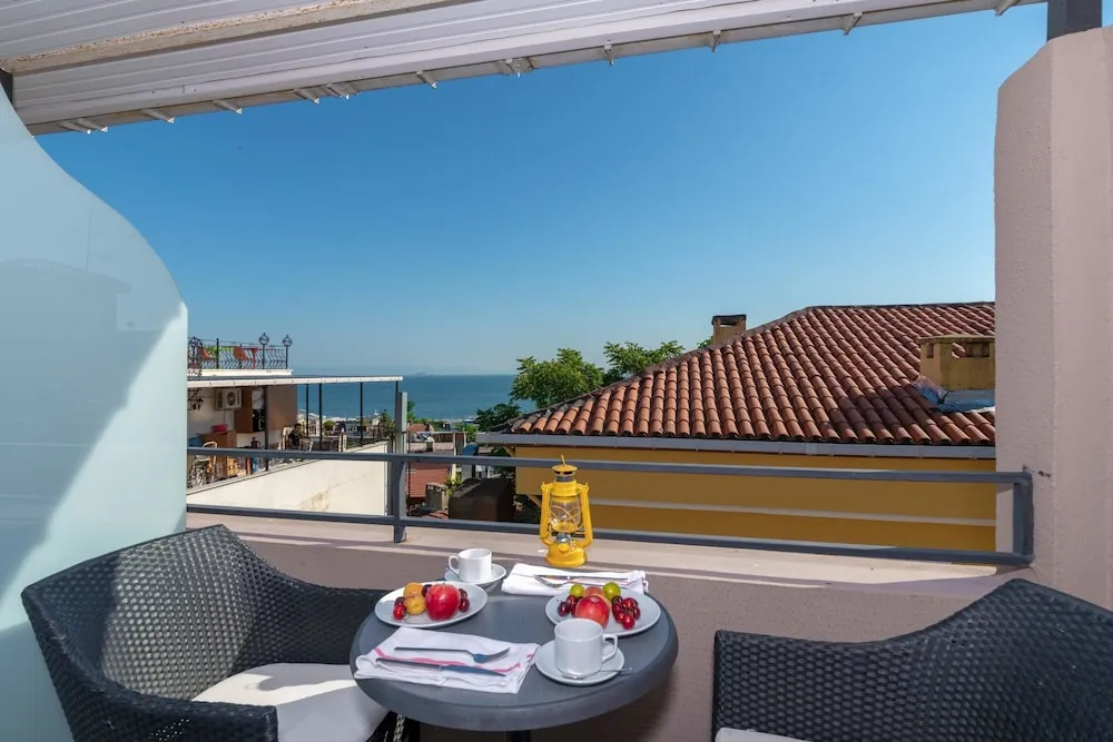 Family Dört Kişilik Oda, Balkon
