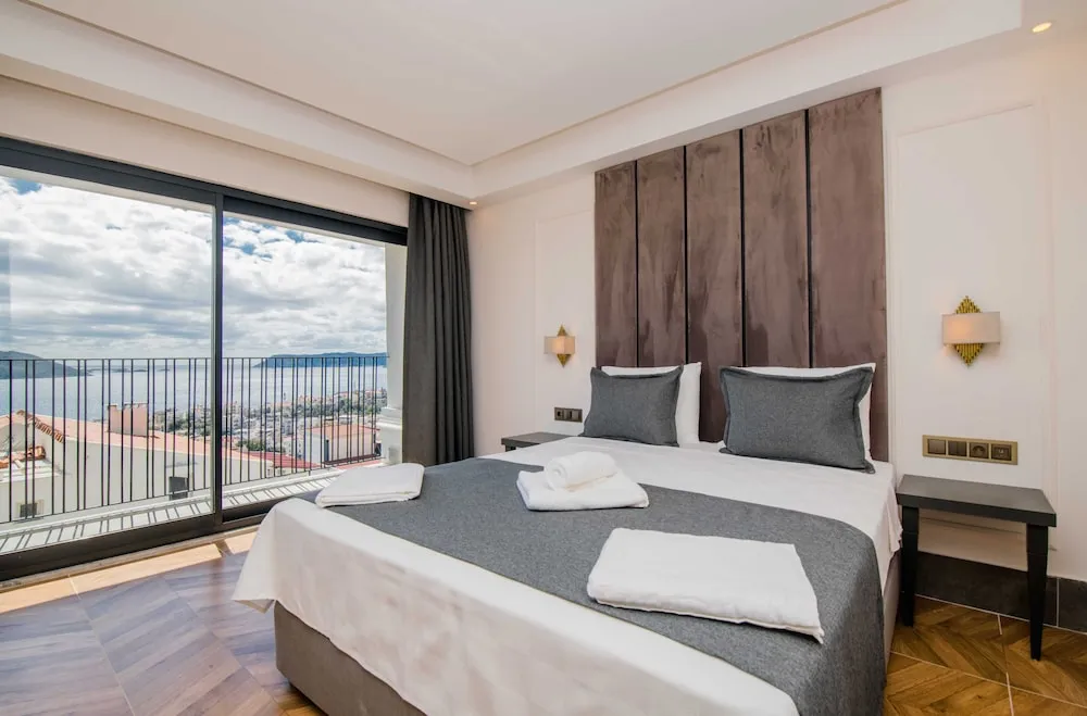 Deluxe Üç Kişilik Oda, 2 Yatak Odası, Deniz Manzaralı