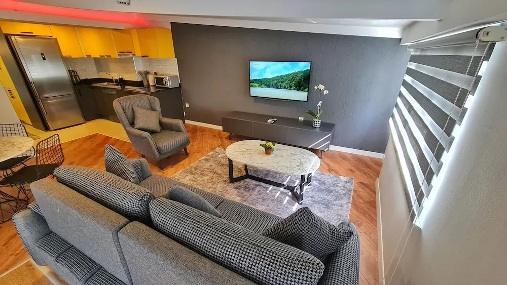 Deluxe Apart Daire, 2 Yatak Odası, Sıcak Su Küveti