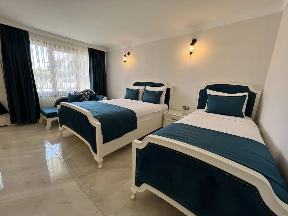 Deluxe Oda, 1 Yatak Odası, Teras, Bahçe Manzaralı