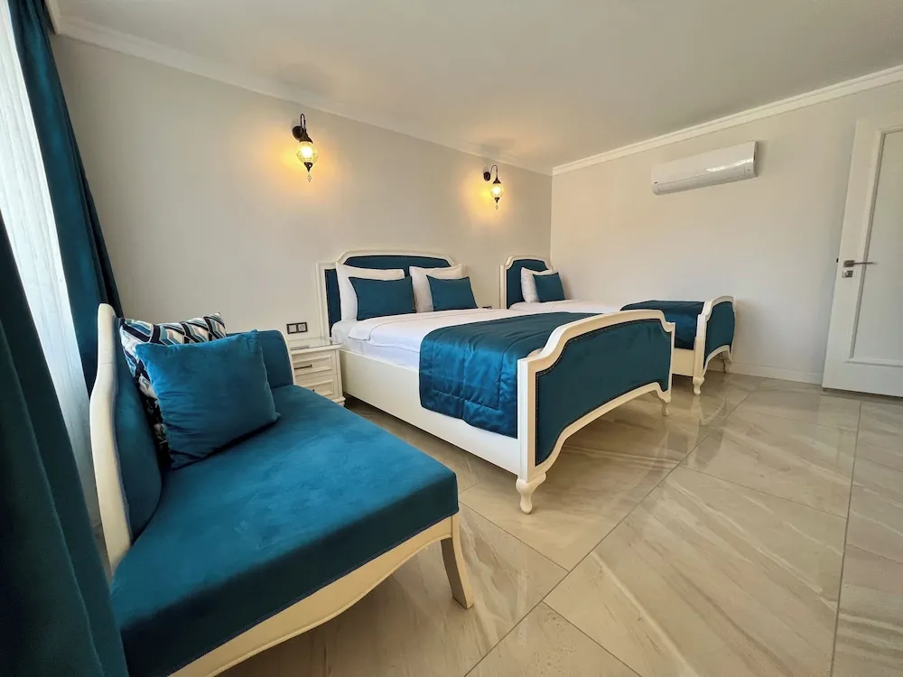 Deluxe Oda, 1 Yatak Odası, Teras, Bahçe Manzaralı