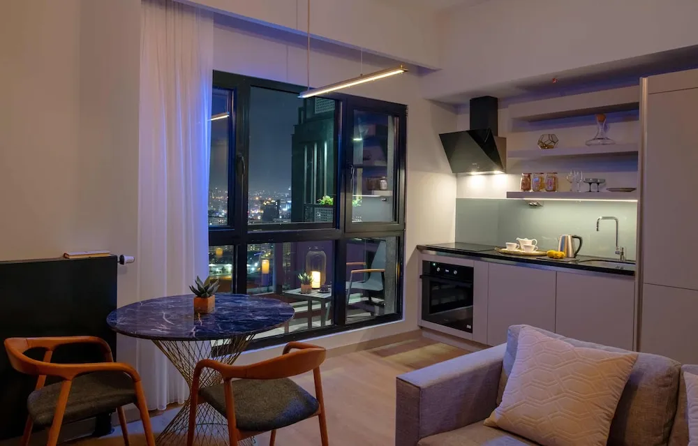 Junior Daire, 2 Yatak Odası, Balkon, Şehir Manzaralı
