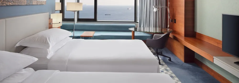 Deluxe Oda, 2 Tek Kişilik Yatak, Deniz Manzaralı
